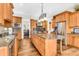 Modern kitchen with granite countertops, stainless steel appliances, and hardwood floors at 3350 Seabrook Island Rd, Seabrook Island, SC 29455