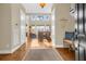 Bright and spacious entryway with hardwood floors and view of living room at 3350 Seabrook Island Rd, Seabrook Island, SC 29455