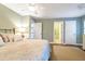 Spacious bedroom with a queen-size bed, soft color palette, and ample closet space at 3350 Seabrook Island Rd, Seabrook Island, SC 29455