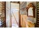Private outdoor shower with wooden walls and a tropical feel at 3350 Seabrook Island Rd, Seabrook Island, SC 29455