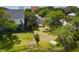 Oceanfront property with spacious backyard and private fenced area at 1302 E Ashley Ave, Folly Beach, SC 29439
