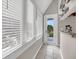 Kitchen features a door leading to an outdoor balcony at 202 Mariners Cay Dr, Folly Beach, SC 29439