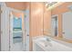 Bathroom with a single vanity and access to bedroom at 802 Long Drive Rd, Summerville, SC 29485
