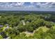 Aerial view showcasing home location near golf course and neighborhood at 802 Long Drive Rd, Summerville, SC 29485