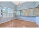 Bright dining room with hardwood floors and large mirrors at 802 Long Drive Rd, Summerville, SC 29485