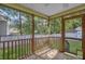 Relaxing screened porch overlooking backyard at 8300 Berringer Bluff Dr, Charleston, SC 29418