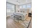 Spacious main bedroom with large windows and plush carpet at 450 Ripple Park Dr, Summerville, SC 29486