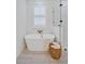 Elegant bathroom featuring a freestanding tub, walk-in shower, and modern fixtures at 450 Ripple Park Dr, Summerville, SC 29486