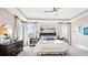 Spacious bedroom with a king-size bed, large windows, and plenty of natural light at 196 Collared Dove Ct, Summerville, SC 29483