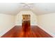 Bonus room with hardwood floors and access to upper level at 687 Oak Marsh Dr, Mount Pleasant, SC 29464