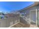 Relaxing rooftop deck with city views and wooden flooring at 315 Ashley Ave # C, Charleston, SC 29403