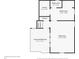 Third floor plan depicts a bedroom, two bathrooms, and a covered balcony at 315 Ashley Ave # C, Charleston, SC 29403