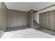Unfinished basement with concrete floors and wooden stairs at 315 Ashley Ave # C, Charleston, SC 29403