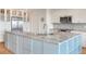 Modern kitchen with granite countertops and stainless steel appliances at 1394/96 Pelican Watch Villas, Seabrook Island, SC 29455