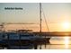 Boats docked at Bohicket Marina during a beautiful sunset at 1394/96 Pelican Watch Villas, Seabrook Island, SC 29455