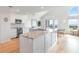 Modern kitchen with granite island and ocean views at 1394/96 Pelican Watch Villas, Seabrook Island, SC 29455