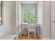 Home office with built in desk and window seat at 1394/96 Pelican Watch Villas, Seabrook Island, SC 29455