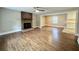 Hardwood floors, fireplace, and open floor plan at 201 Josie Dr, Walterboro, SC 29488