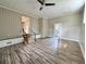 Large bonus room with hardwood floors and built-in bench at 201 Josie Dr, Walterboro, SC 29488