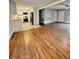 Open concept kitchen with stainless steel appliances and butcher block countertops at 201 Josie Dr, Walterboro, SC 29488