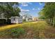 Large backyard with shed and partial home view at 215 Cantilever Ct, Summerville, SC 29486