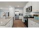 Well-equipped kitchen featuring stainless steel appliances and granite countertops at 141 Lagoona Dr, Summerville, SC 29483