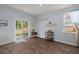 Bright dining area with sliding glass doors leading to a patio and backyard at 141 Lagoona Dr, Summerville, SC 29483