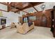 Living room with hardwood floors and exposed beams at 2773 Mt Carmel Rd, Walterboro, SC 29488