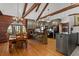 Open kitchen with custom cabinetry and island at 2773 Mt Carmel Rd, Walterboro, SC 29488