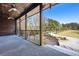 Spacious porch overlooking a beautifully landscaped yard at 2773 Mt Carmel Rd, Walterboro, SC 29488