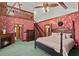 Main bedroom with a large bed and a view of the property at 2773 Mt Carmel Rd, Walterboro, SC 29488