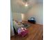 Living room featuring hardwood floors and a comfy sofa at 422 Constance St, Walterboro, SC 29488