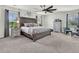 Main bedroom with king-size bed and ample natural light at 120 Haverhill St, Summerville, SC 29486