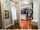 Large walk-in closet with ample shelving and drawers at 6949 Maybank Hwy, Wadmalaw Island, SC 29487