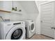 Laundry room with Whirlpool washer and dryer at 2261 Blue Bayou Blvd, Johns Island, SC 29455