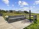 Convenient beach access with a boardwalk, shower, and bench at 1309 Pelican Watch Villas, Seabrook Island, SC 29455