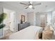 Bright bedroom with ensuite bathroom and walk-in closet at 205 Abercom Place Dr, Moncks Corner, SC 29461