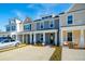 Townhouses with front porches and driveways at 205 Abercom Place Dr, Moncks Corner, SC 29461