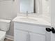 Small bathroom with white vanity and oval sink at 205 Abercom Place Dr, Moncks Corner, SC 29461