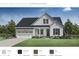 Two story home with white siding and black trim at 732 Breakers Reef Ln, Huger, SC 29450
