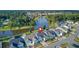 Aerial view of the property and surrounding neighborhood at 377 Tupelo Lake Dr, Summerville, SC 29486