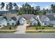Community overview showing houses near a lake at 377 Tupelo Lake Dr, Summerville, SC 29486