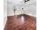 Living room with hardwood floors and an open concept to the kitchen at 219 Owens Dr, Summerville, SC 29485