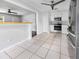 Kitchen with stainless steel appliances and tile floor at 219 Owens Dr, Summerville, SC 29485