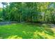 Large grassy backyard with wooden fence at 181 Pekoe Ct, Summerville, SC 29483