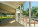 Spacious screened porch overlooking backyard at 181 Pekoe Ct, Summerville, SC 29483