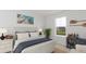 Bedroom with white shutter bed and a window view at 1020 Lovebug Ln, Summerville, SC 29485