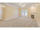 Living Room with fireplace and French doors at 1025 Riverland Woods Pl # 610, Charleston, SC 29412