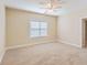 Simple bedroom with carpet, ceiling fan, and window blinds at 1025 Riverland Woods Pl # 610, Charleston, SC 29412