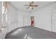 Clean bedroom with carpet, fireplace and doors at 380 Ashley Ave, Charleston, SC 29403